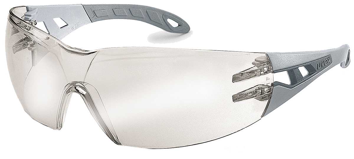 uvex pheos Anti-Mist UV Safety Glasses, Grey PC Lens, Vented