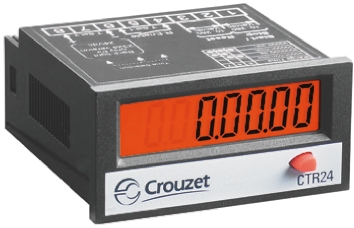 Crouzet CTR24 Counter, 8 Digit LCD, 30 V dc, 260 V ac