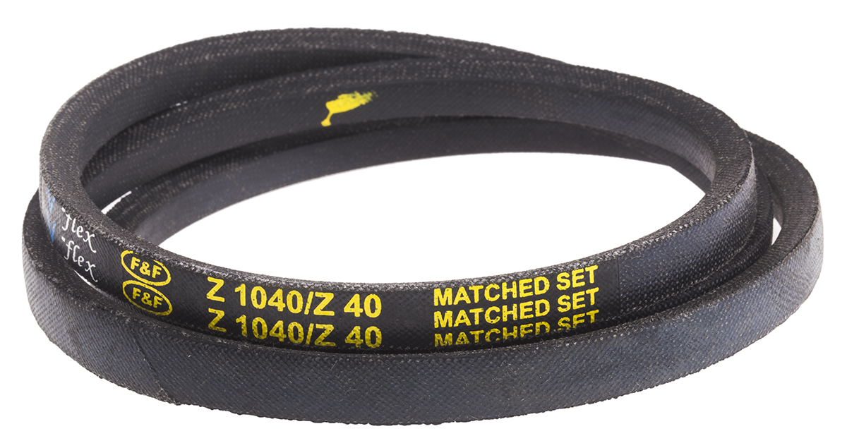 RS PRO Drive Belt, belt section Z, 1010mm Length