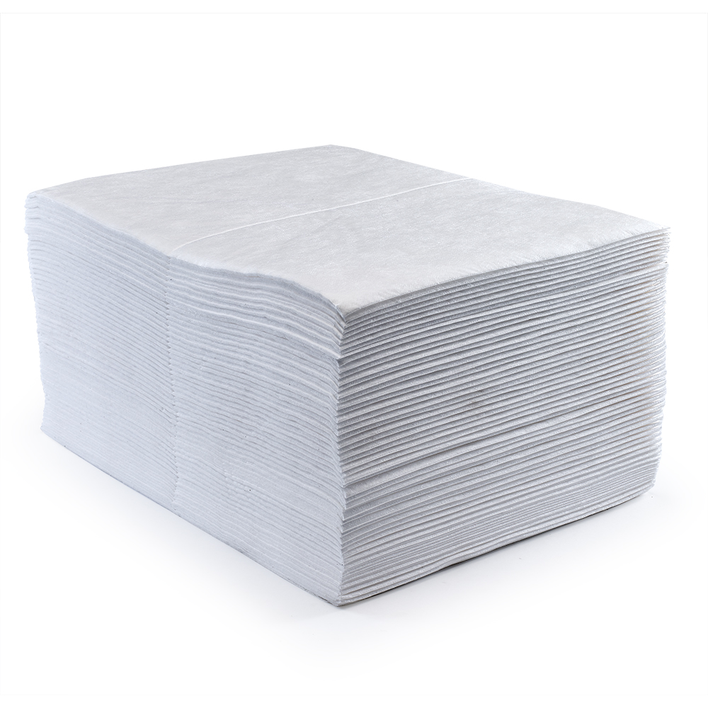Ecospill Ltd Spill Absorbent Pad for Oil Use, 1 Litres Capacity, 100Each per Pack