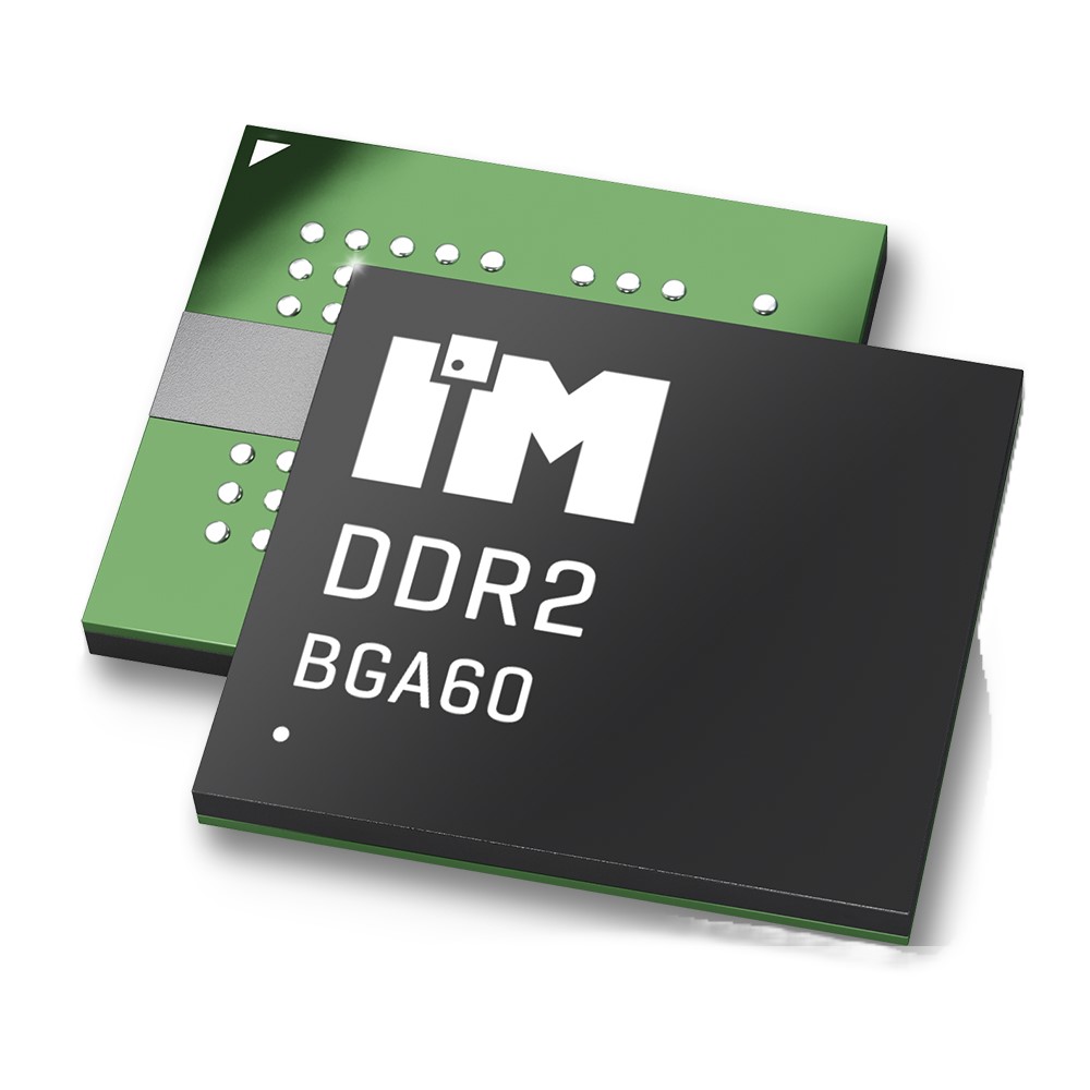 Intelligent Memory IM2G08D2DBBG-25, SDRAM 2GBit Surface Mount, 400MHz, 60-Pin 60-ball FBGA
