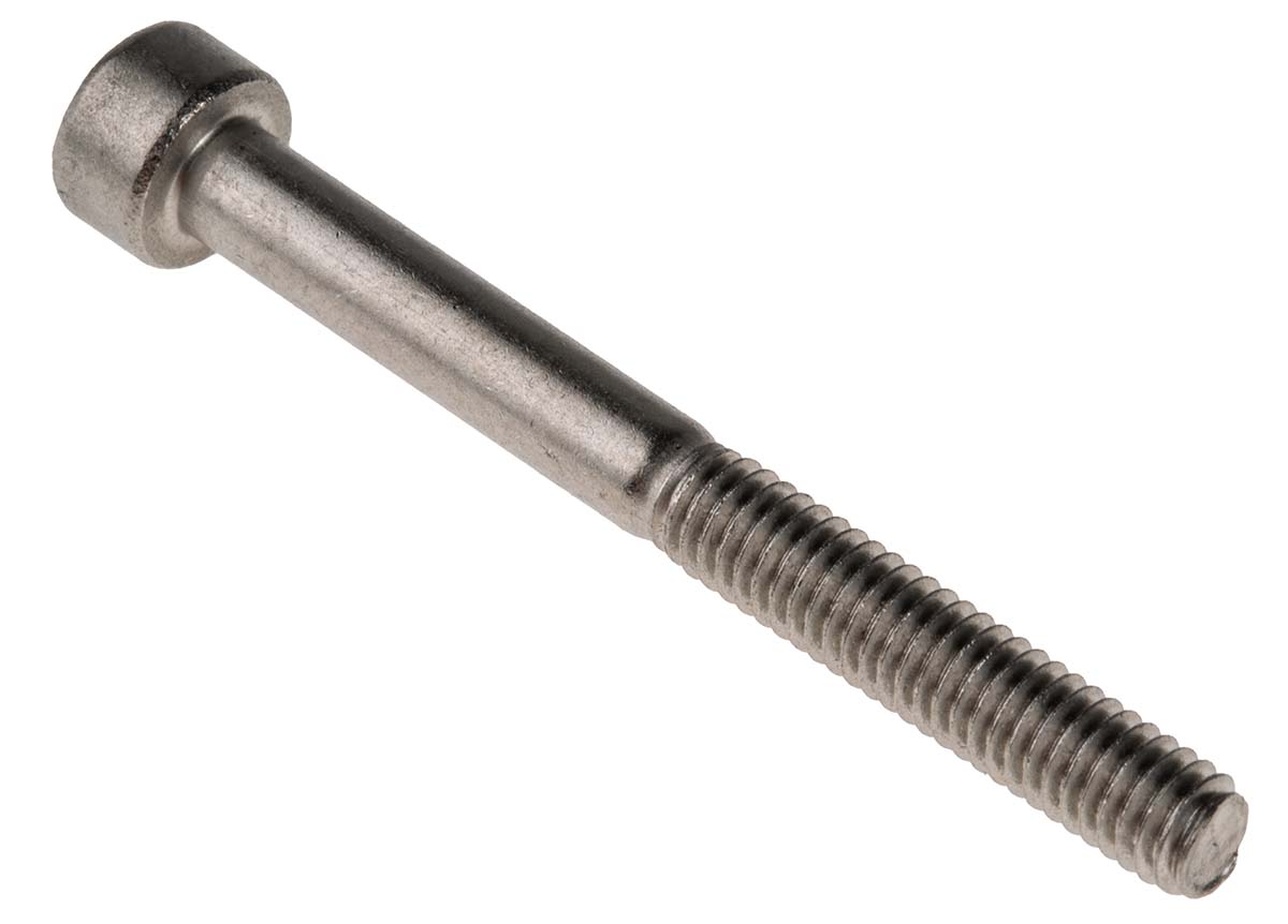 RS PRO Stainless Steel Hex Socket Cap Screw, DIN 912, M4 x 40mm