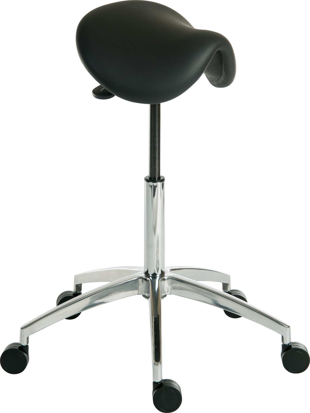 RS PRO Black Polyurethane Stool, 120kg Weight Capacity