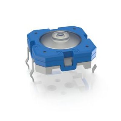 RAFI IP54 Blue Momentary Tactile Switch, 1 NO 100mA 12mm Through Hole