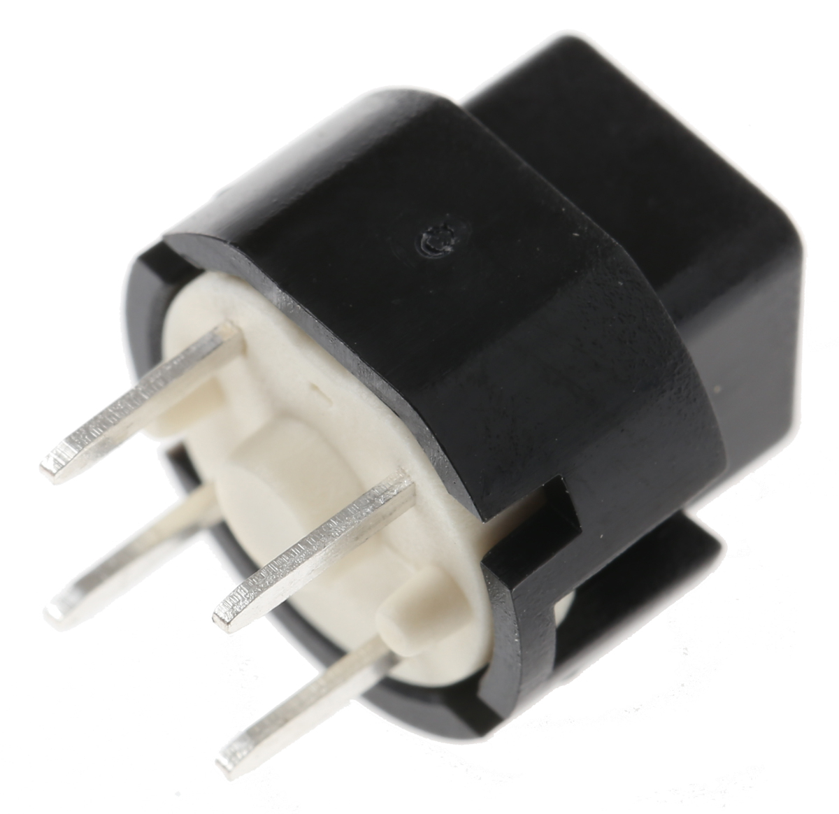 C & K Black Tact Switch, SPST 100 mA@ 32 V