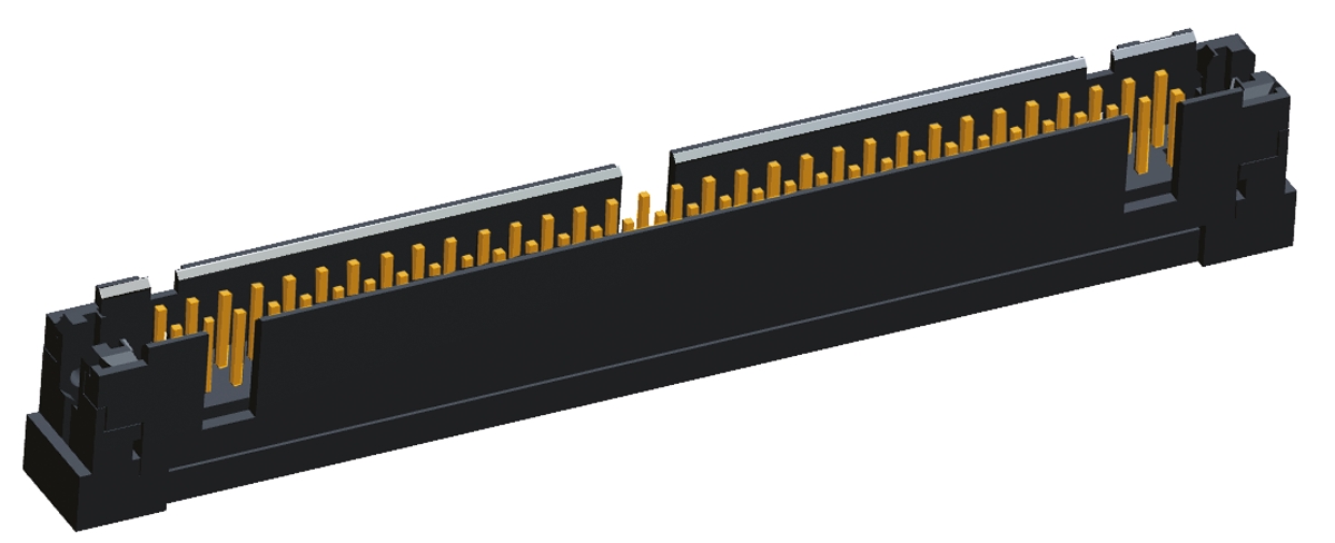 TE Connectivity 64-Way IDC Connector Plug for Cable Mount, 2-Row