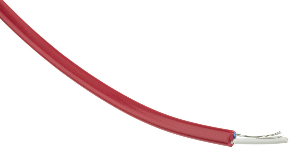 RS PRO Type K Thermocouple Cable/Wire, 25m, Unscreened, PVC Insulation, +105°C Max, 7/0.2mm