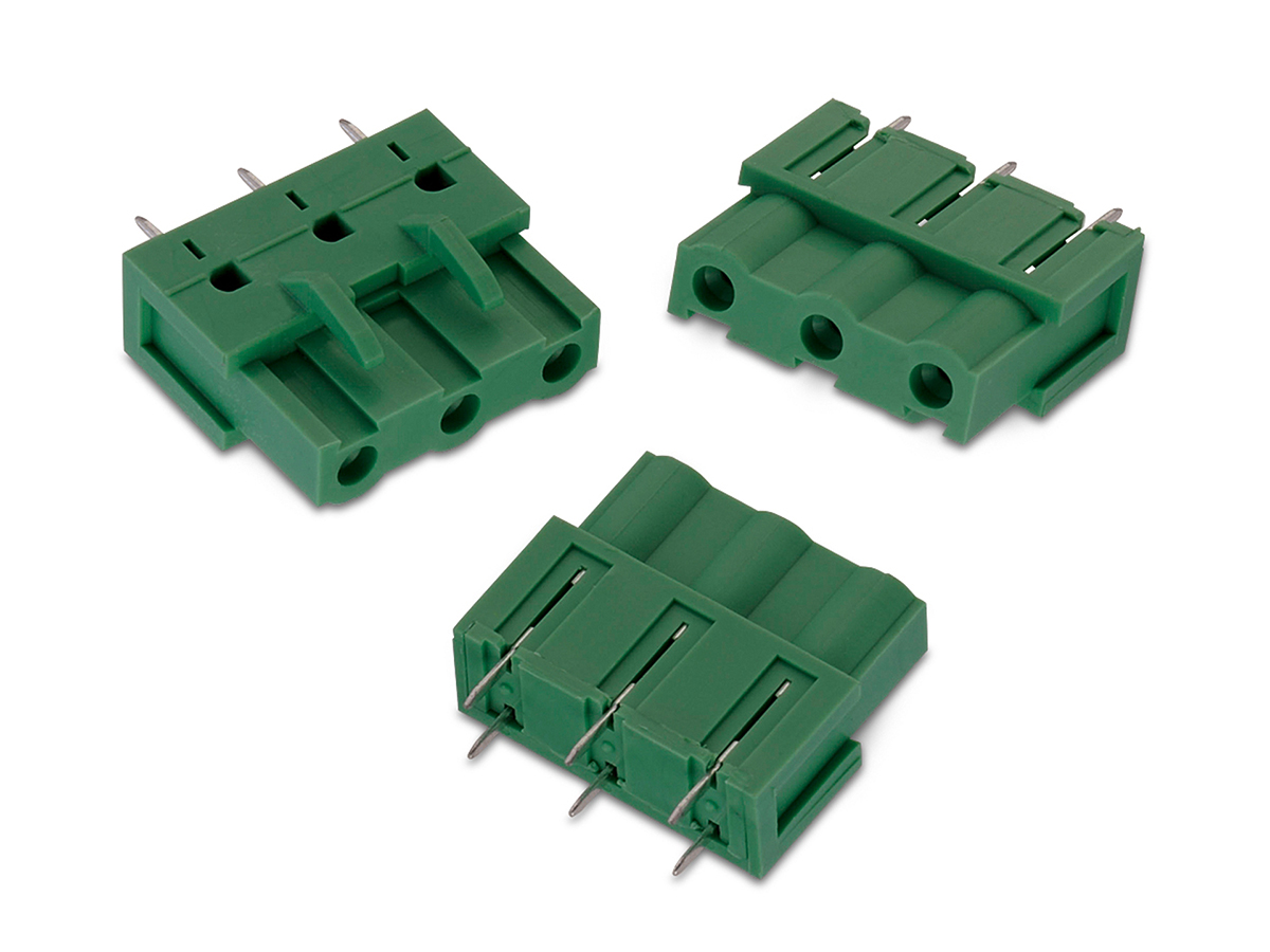 Wurth Elektronik 3074 Series Pluggable Terminal Block, 4-Contact, 7.62 mm Pitch, 1-Row