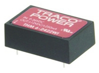 TRACOPOWER THM 6WI DC-DC Converter, 15V dc/ 400mA Output, 9 → 36 V dc Input, 6W, Through Hole, +88°C Max Temp