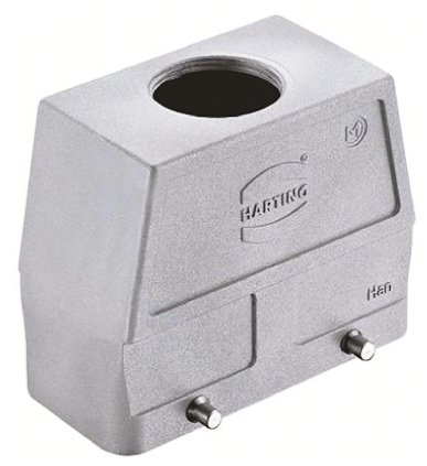 HARTING Han EMC Heavy Duty Power Connector Hood, M32 x 1.5 Thread, Top Entry