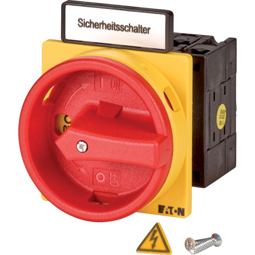 Eaton 2 Pole Flush Mount Isolator Switch - 32A Maximum Current, 15kW Power Rating, IP65
