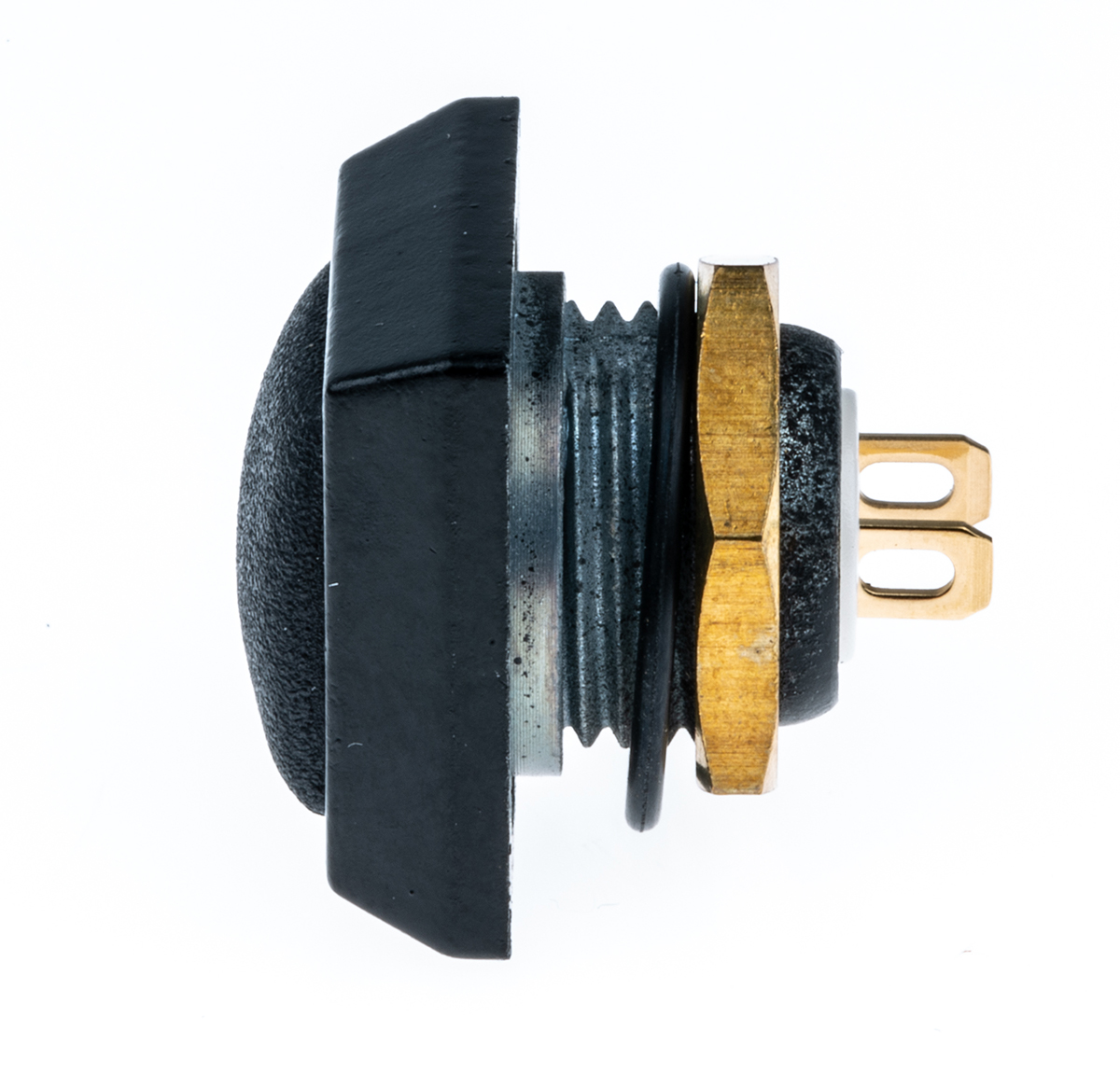 ITW Switches 59 Series Miniature Push Button Switch, Momentary, Panel Mount, 13.65mm Cutout, SPST, Clear LED, 125V ac,