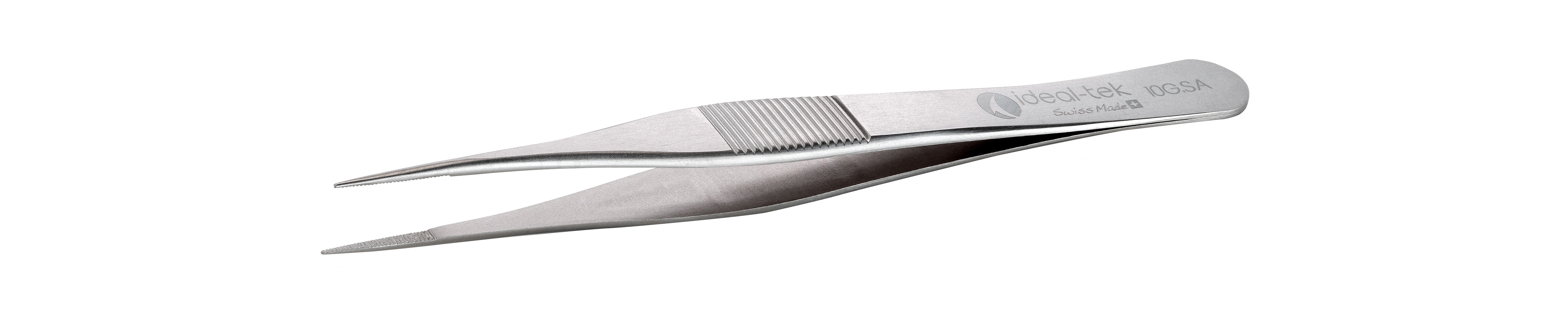 ideal-tek 110 mm, Stainless Steel, Straight, Tweezers