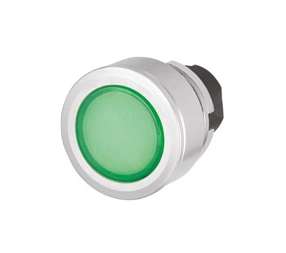 EAO Pushbutton Actuator for Use with Momentary Action Actuator