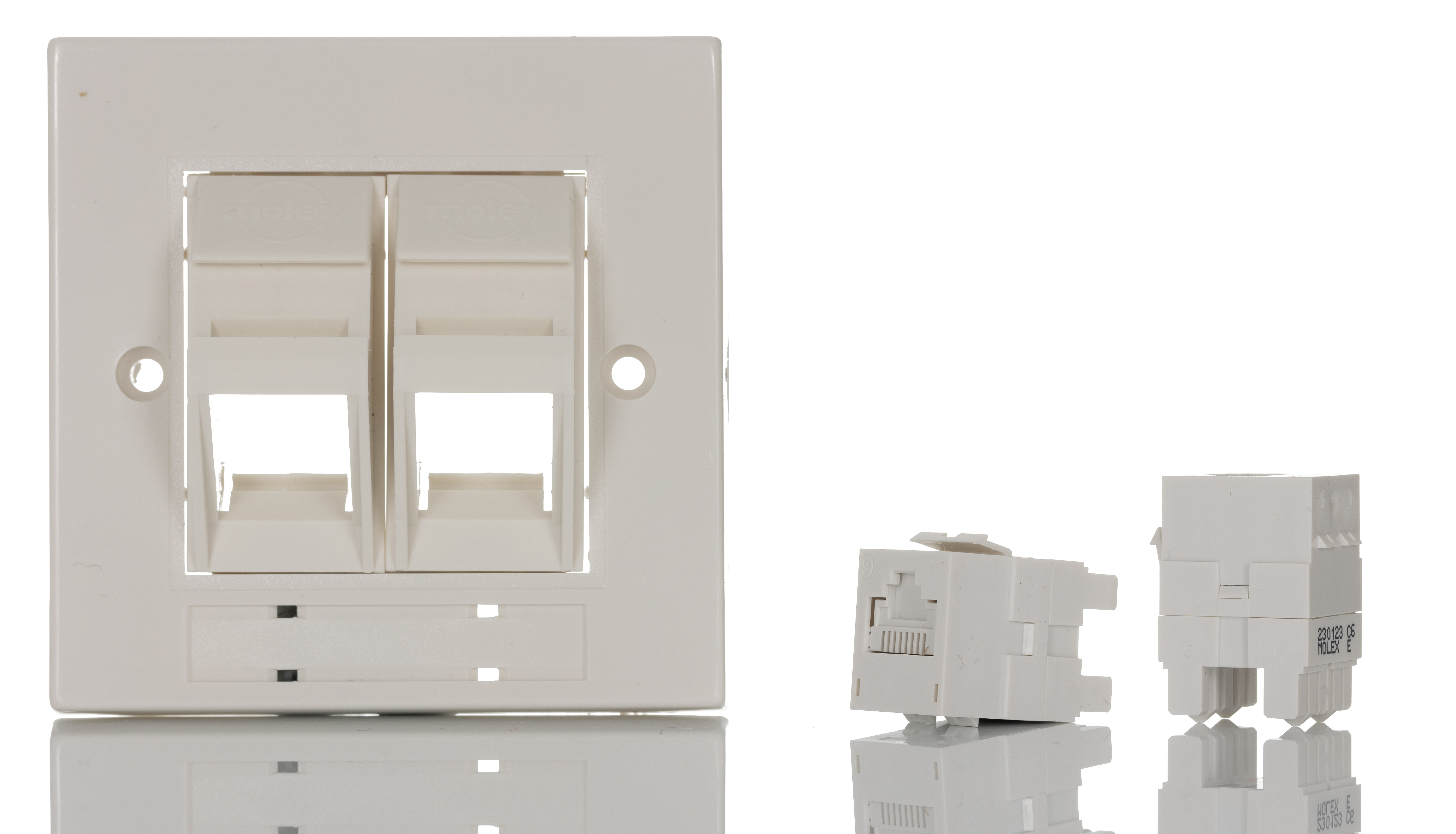 Molex Premise Networks PowerCat Euromod II Series, RJ45/IDC