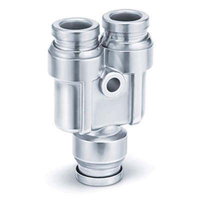SMC KQ Series Straight Fitting, Push In 4 mm to Push In 4 mm, Tube-to-Tube Connection Style, KQG2U04-00