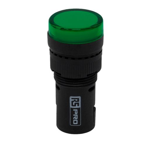 RS PRO Green Pilot Light, 24V ac/dc