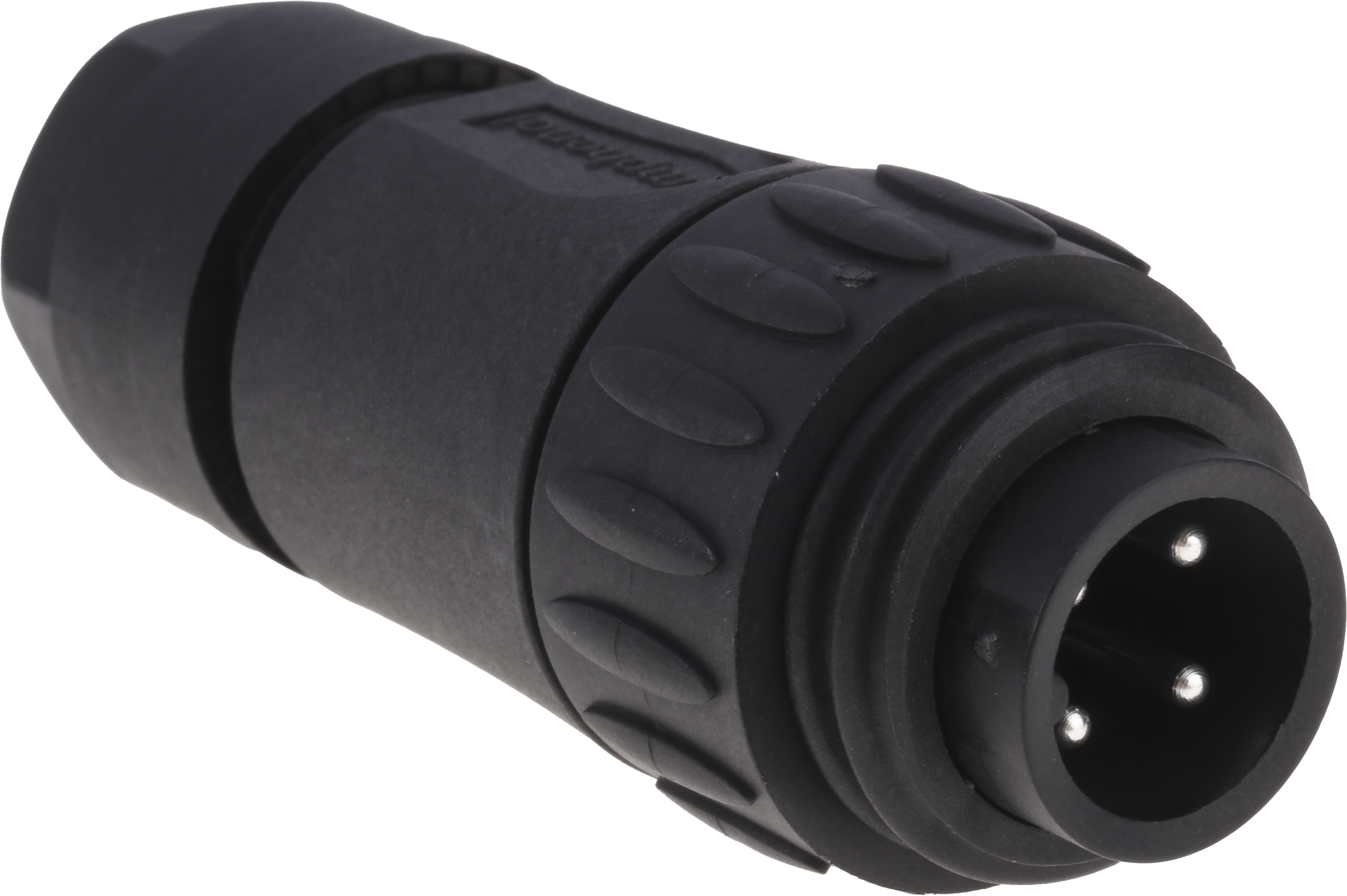 Amphenol Industrial Circular Connector, 3 Contacts, Cable, Standard Connector, Plug, Male, IP67, Ecomate M Series