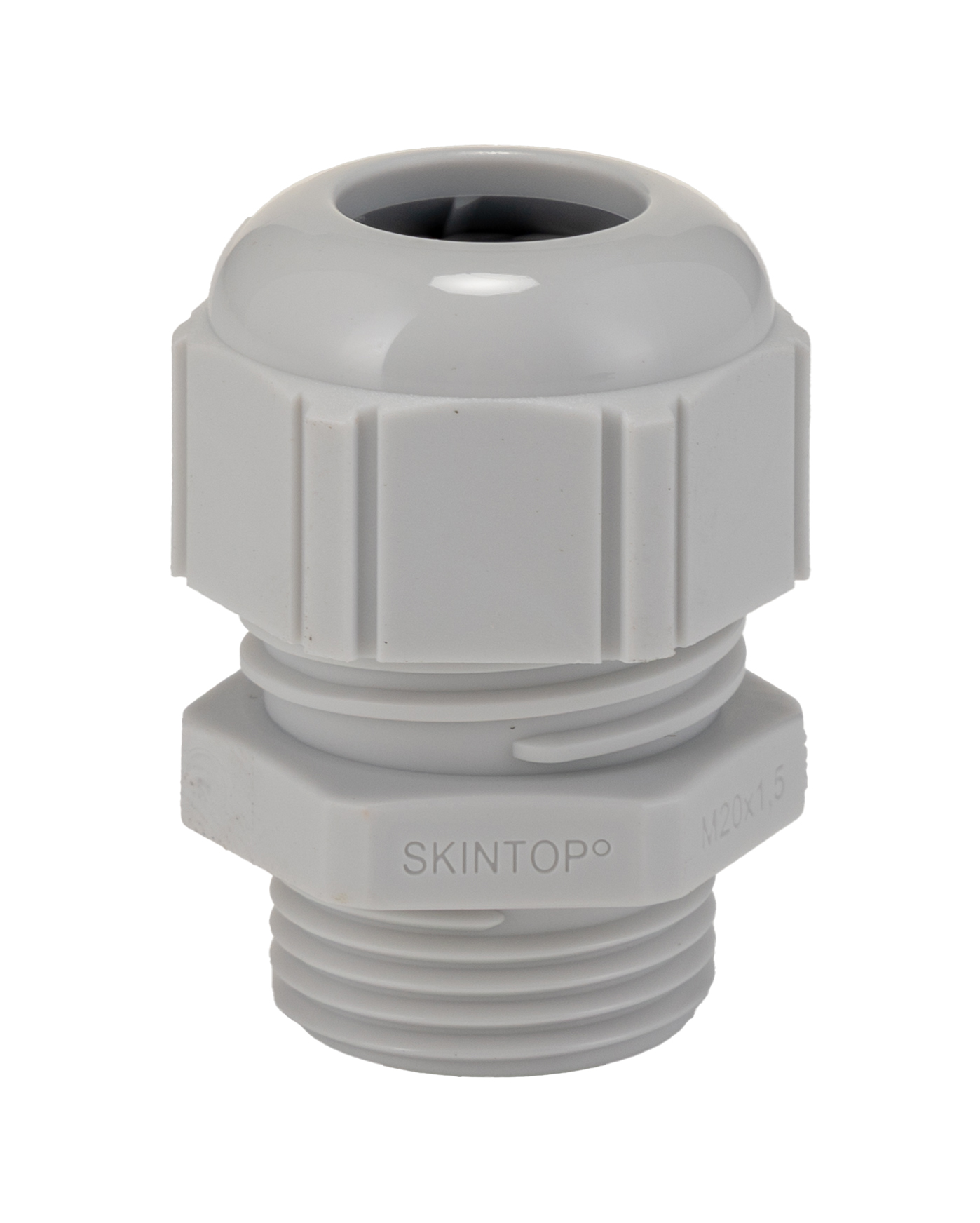 Lapp SKINTOP Series Light Grey Polyamide Cable Gland, M20 Thread, 25mm min., 27.6mm max., IP69