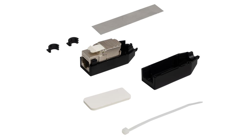TUK Limited SGIL Series Socket Ethernet Connector, Cable Mount, Cat6a 1 Port 8 -Way