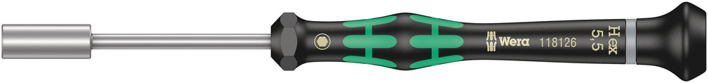 Wera Hex Nut Driver, 60 mm Blade, 157 mm Overall