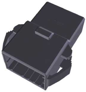 TE Connectivity, Dynamic 2000 Male Connector Housing, 2.5mm Pitch, 12 Way, 2 Row