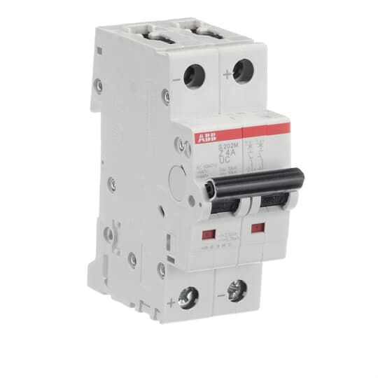 ABB System Pro M Compact S200 M UC MCB, 2P, 4A, Type Z, 400V AC, 440V DC, 10 kA Breaking Capacity