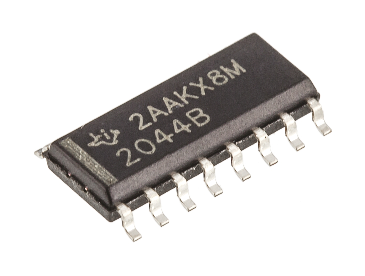Texas Instruments TPS2044BDHigh Side, USB Power Power Switch IC 16-Pin, SOIC