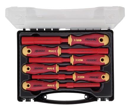 Felo Hexagon Insulated Screwdriver Set, 6-Piece