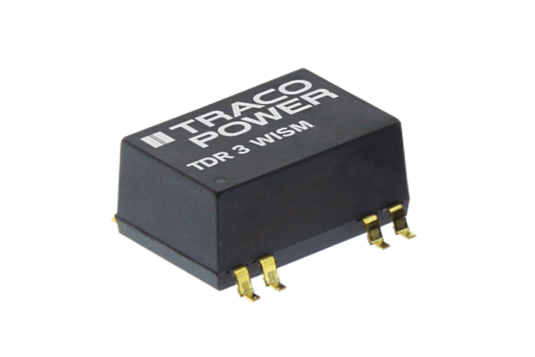 TRACOPOWER TDR 3WISM DC-DC Converter, 12V dc/ 250mA Output, 18 → 75 V dc Input, 3W, Surface Mount, +85°C Max