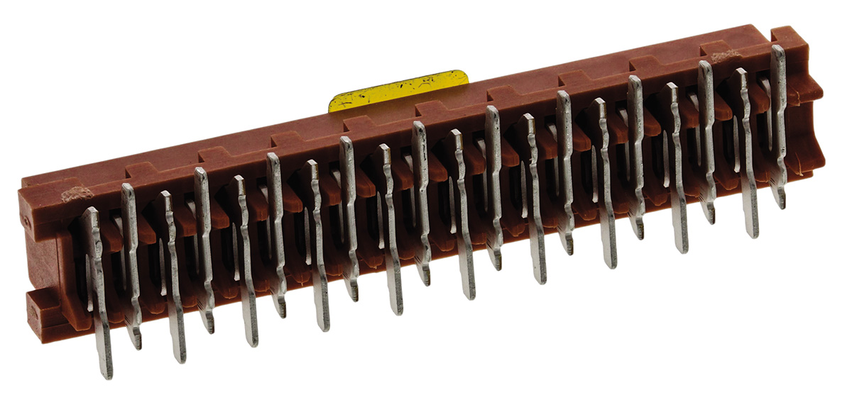 TE Connectivity Micro-MaTch Series Straight Surface Mount PCB Socket, 20-Contact, 2-Row, 2.54mm Pitch, Solder