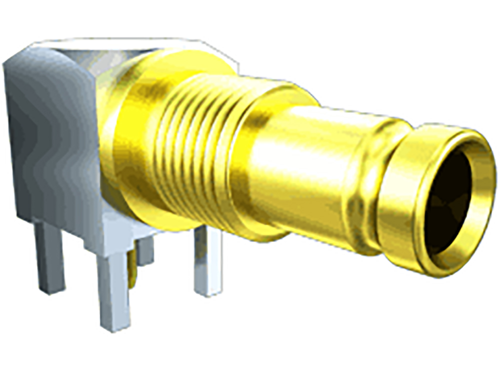 Samtec, Jack PCB Mount 1.0/2.3 Connector, 75Ω, Through Hole Termination, Right Angle Body