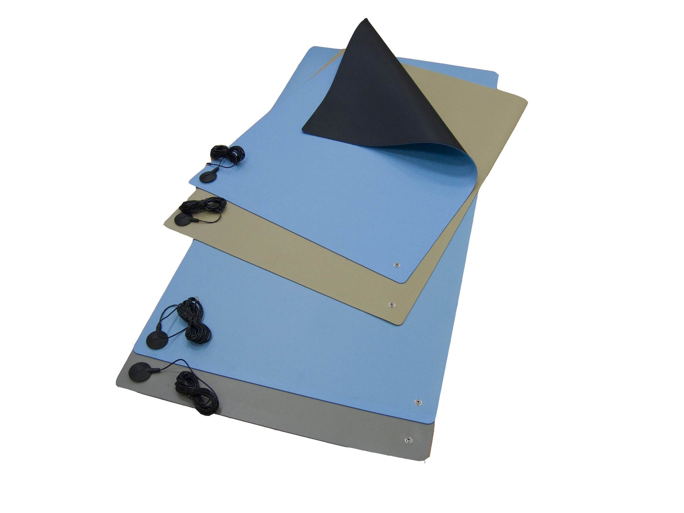 EUROSTAT Beige Table ESD-Safe Mat, 1.2m x 600mm x 2mm