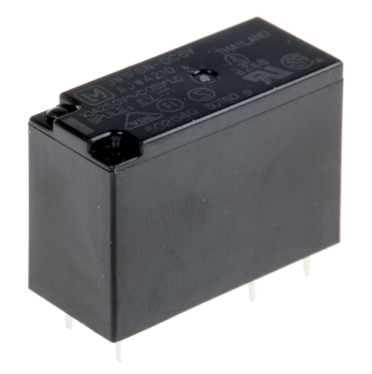 Panasonic PCB Mount Power Relay, 6V dc Coil, 10A Switching Current, SPDT