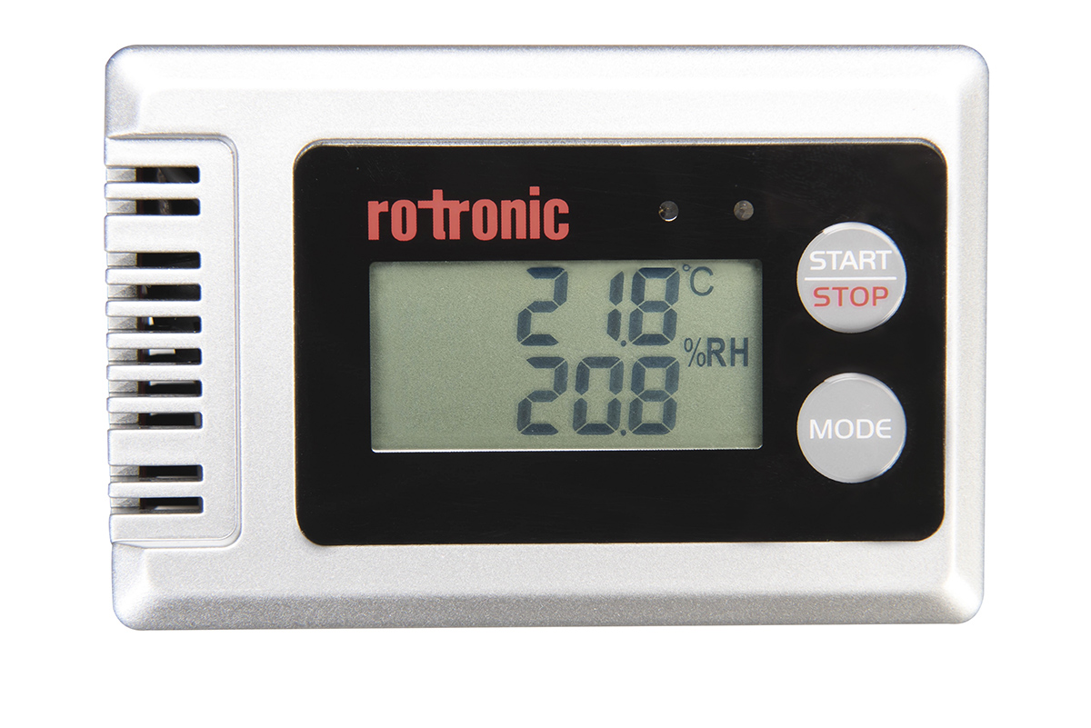 Rotronic Instruments HL-1D-SET Temperature & Humidity Data Logger, USB