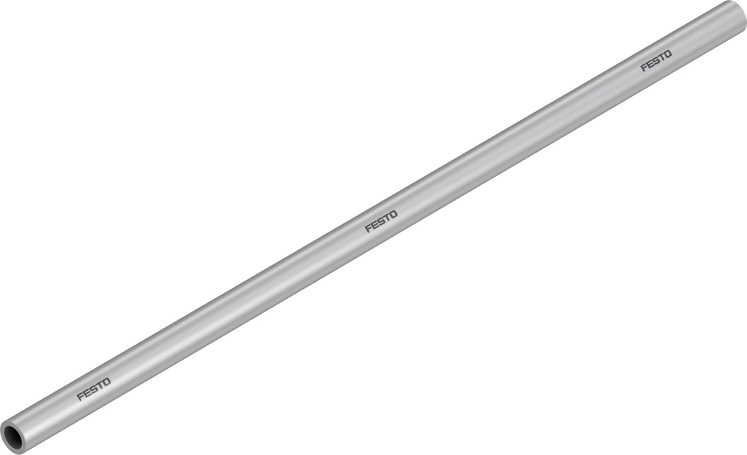 Festo Compressed Air Pipe Silver Polyurethane 8mm x 50m PUN Series, 152587