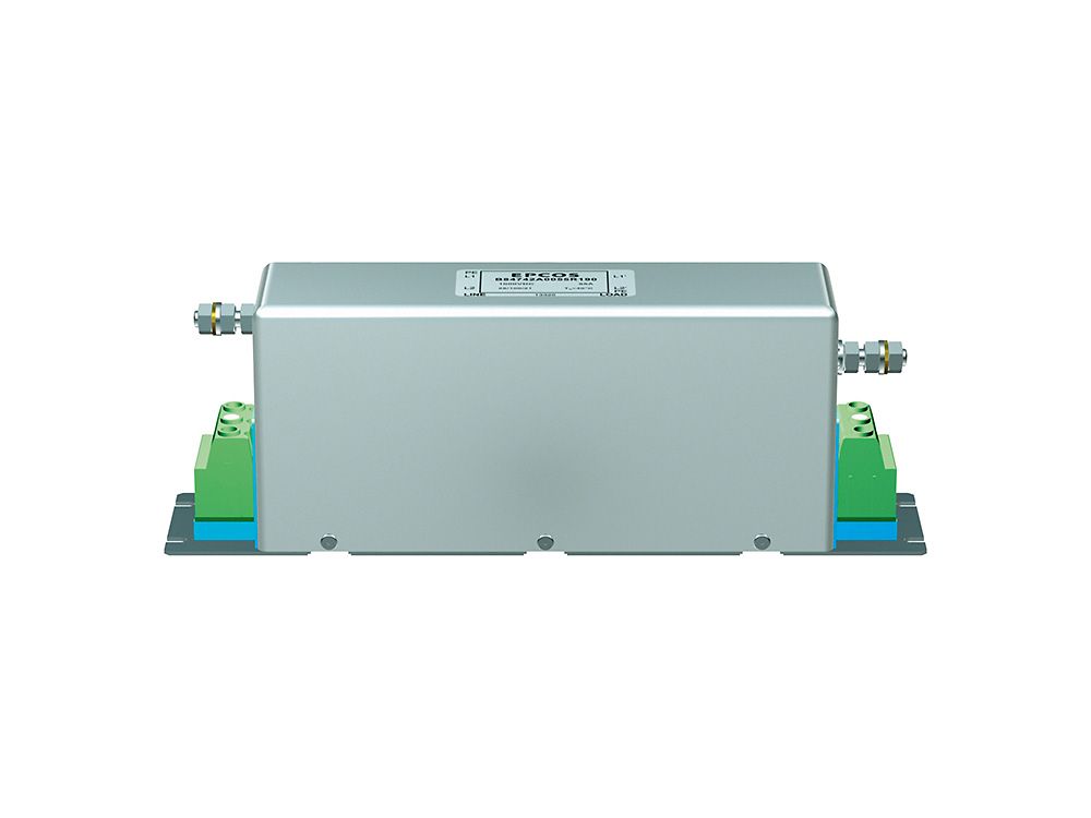 EPCOS, B84742A 25A 500 V ac, Through Hole EMC Filter, Terminal Block, Single Phase
