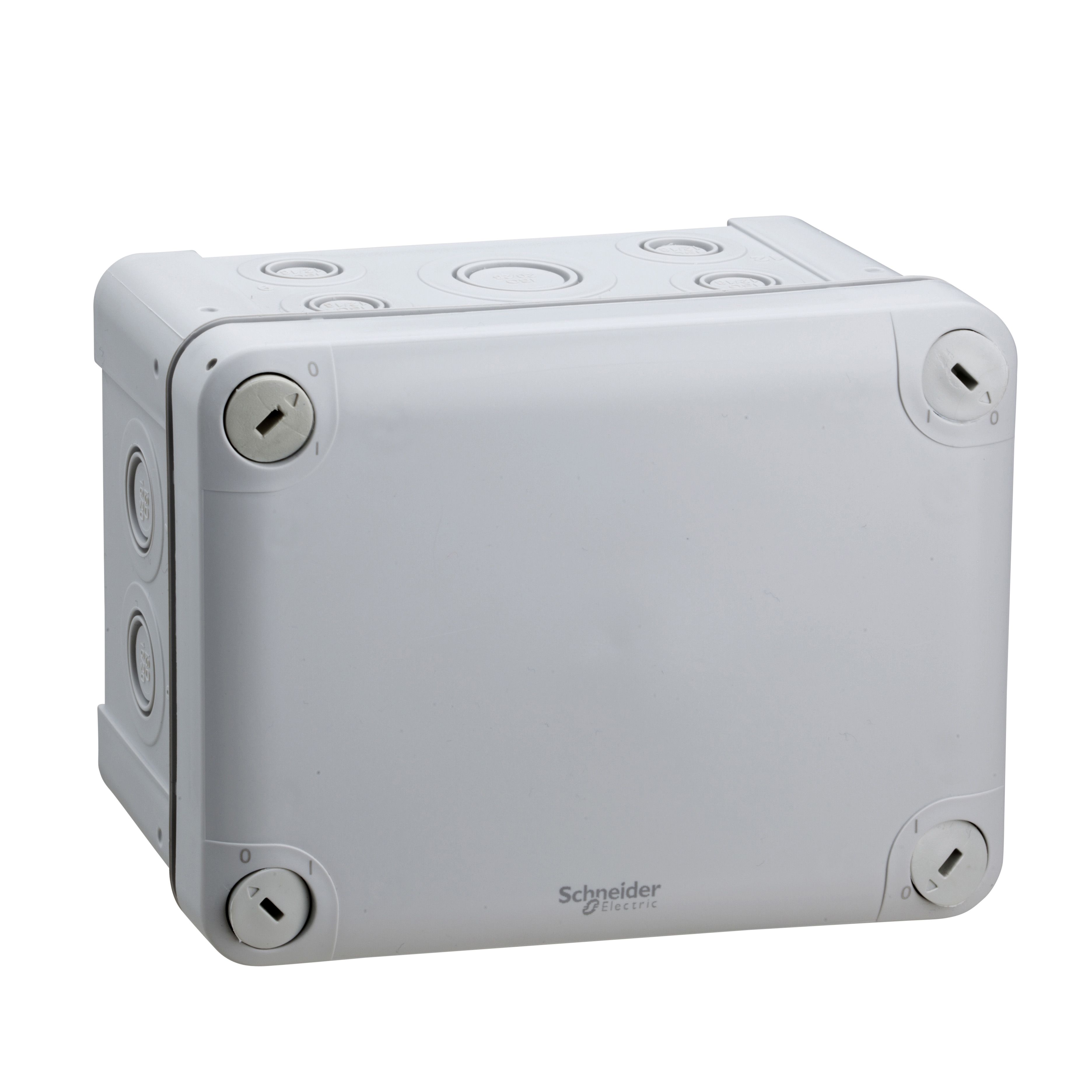 Schneider Electric Polypropylene Junction Box, IP55, 165 x 85 x 120mm