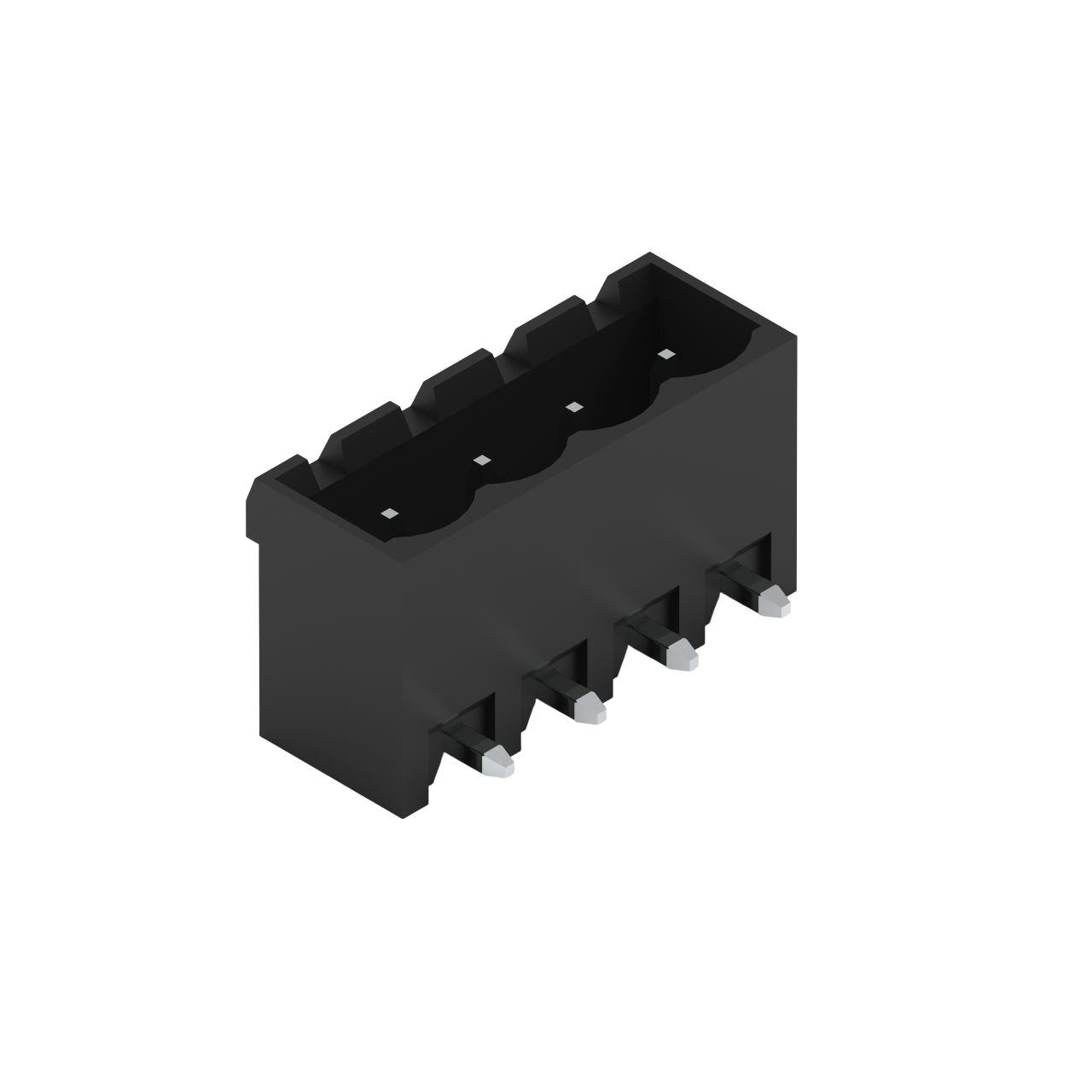 Wurth Elektronik WR-TBL Series Horizontal Through Hole PCB Header, 4 Contact(s), 5 mm Pitch, 1 Row