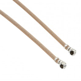 Amphenol RF AMC Series, RG178 Coaxial, Terminated 50 Ω