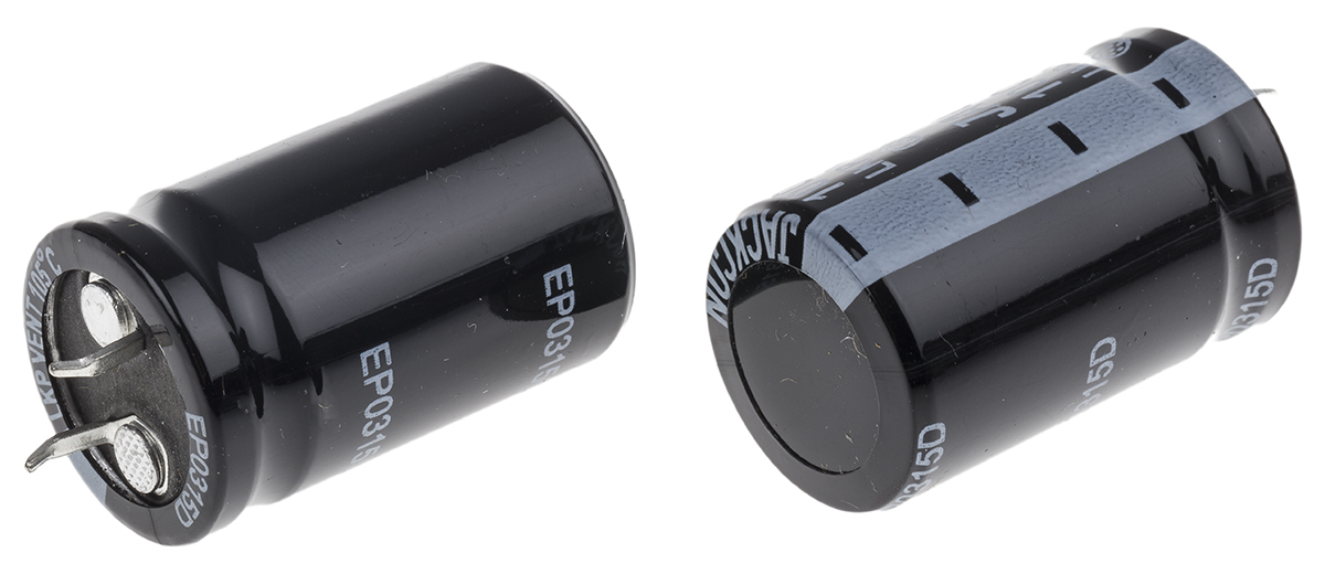 RS PRO 100μF Aluminium Electrolytic Capacitor 400V dc, Snap-In