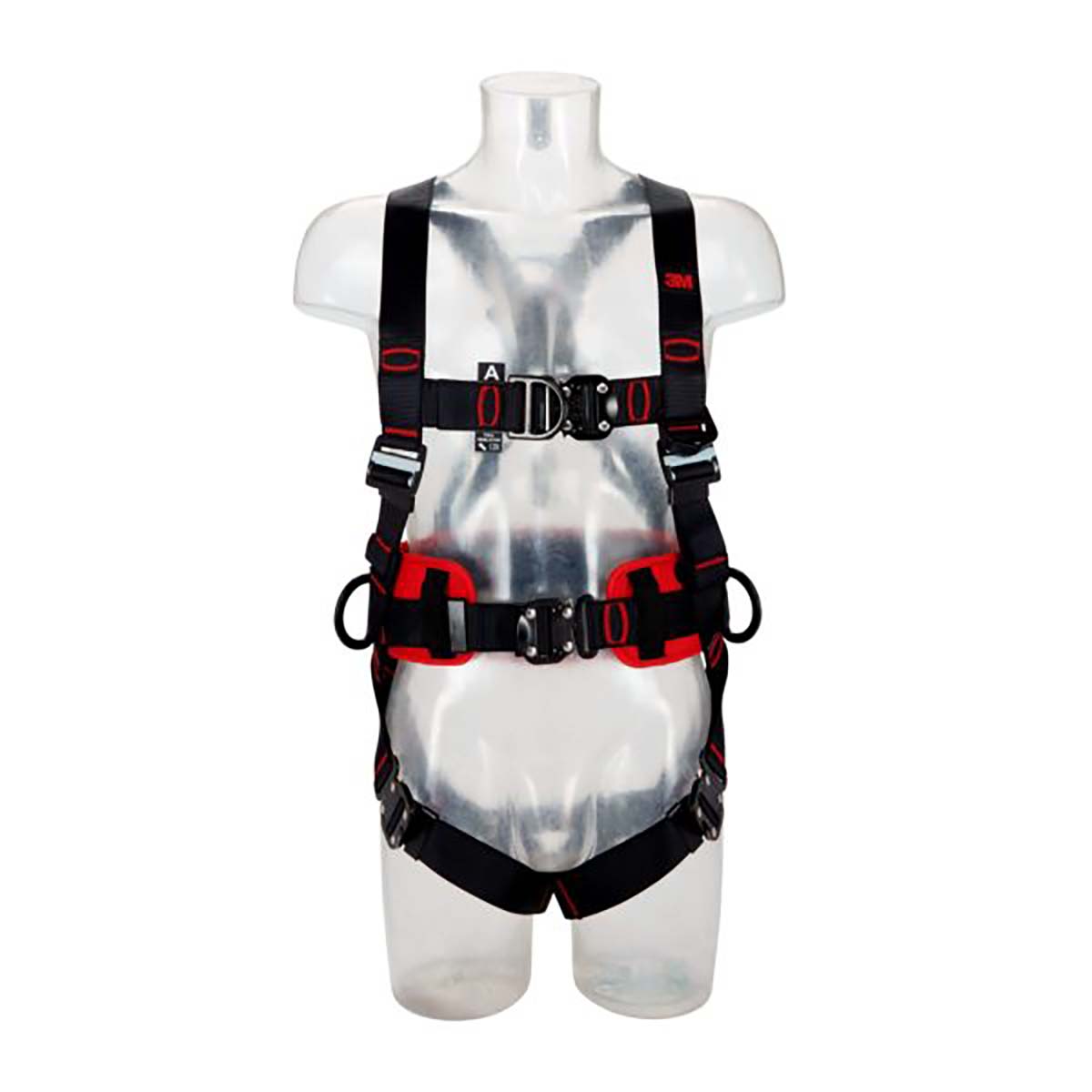 3M 1161634 Front Attachment Fall Arrest Harness, 140kg Max, M/L