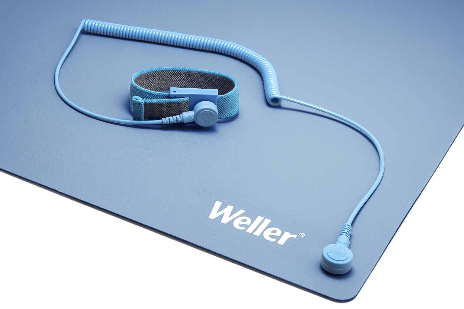 Weller Blue Antistatic Workstation Kit ESD Field Kit, 900mm x 600mm x 2mm