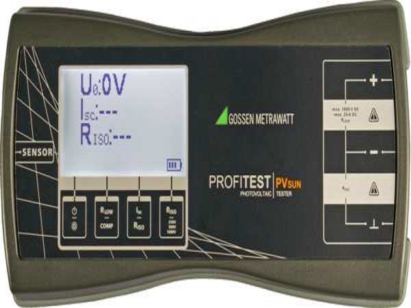 Gossen Metrawatt PROFITEST PVSUN Multifunction Tester, 1000V