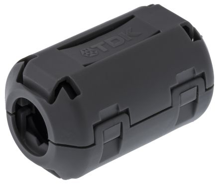 TDK Openable Ferrite Sleeve, 28 Dia. 35mm, For EMC Absorption, Apertures: 1, Diameter 10mm