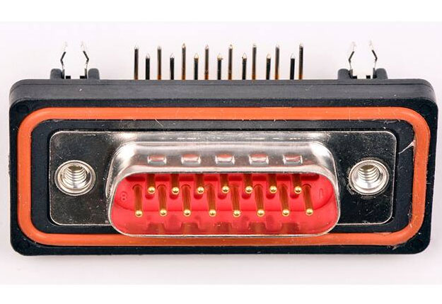 FCT from Molex 172704 15 Way Through Hole D-sub Connector Plug, 2.84mm Pitch, with 4-40 Screw Locks