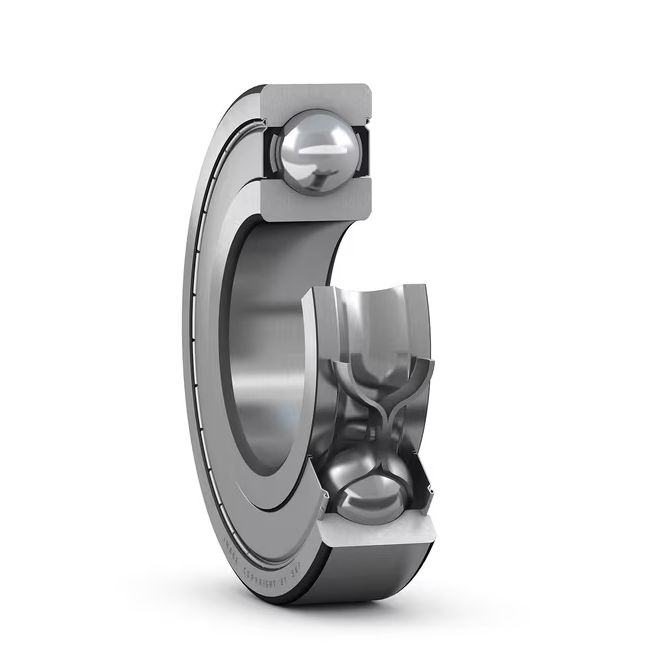 SKF 6306-2Z/C4 1 Row Ball Bearing - 30 mm ID, 72 mm OD