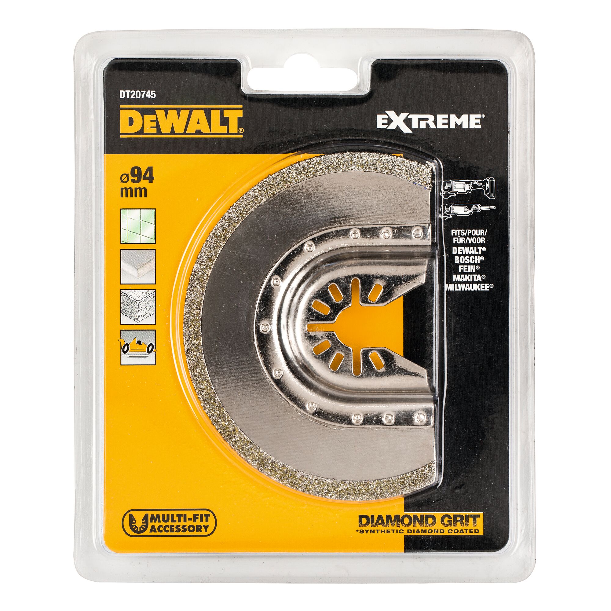 DeWALT 1-Piece Oscillating Saw Blade for use with Oscillating Multi-Tool