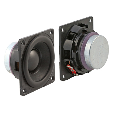 RS PRO 4Ω 5W Miniature Speaker, 52 x 52 x 31.6mm