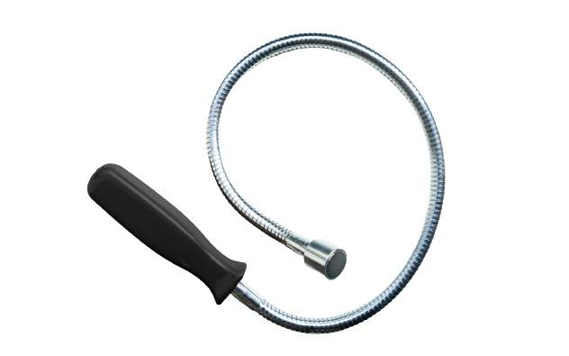 Eclipse 1.8kg Lift Capacity Flexible Magnetic Retrieval Tool Pick Up Tool, 520 mm Magnet With Plastic Handle